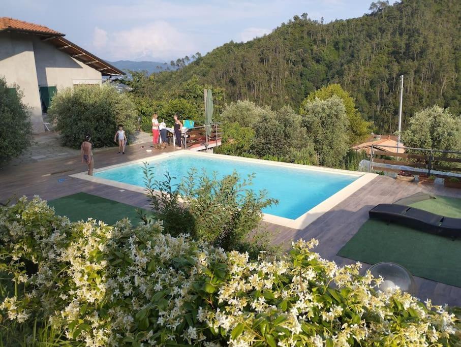Villa Degli Ulivi Tivegna 外观 照片